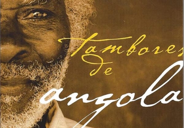 capa do livro "Tambores de Angola", de Robson Pinheiro